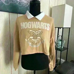 H&M Cropped Top Hogwarts D07